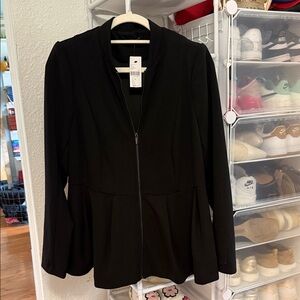 Lane Bryant Classic Black Jacket